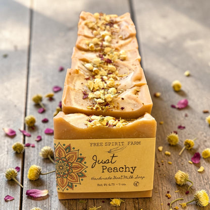 Uplifting Goat Milk Soap-Just Peachy