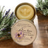 Lotion bar in a tin with &