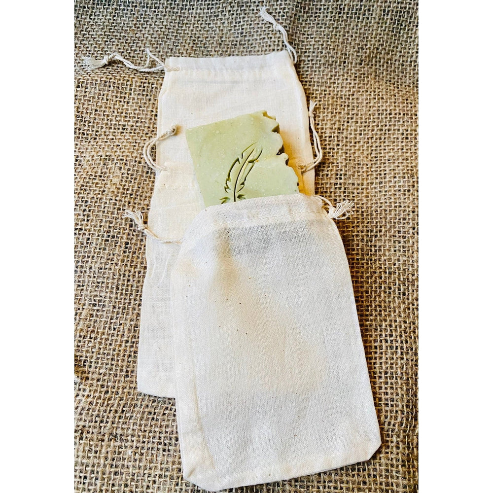 Muslin Cotton Soap Bag