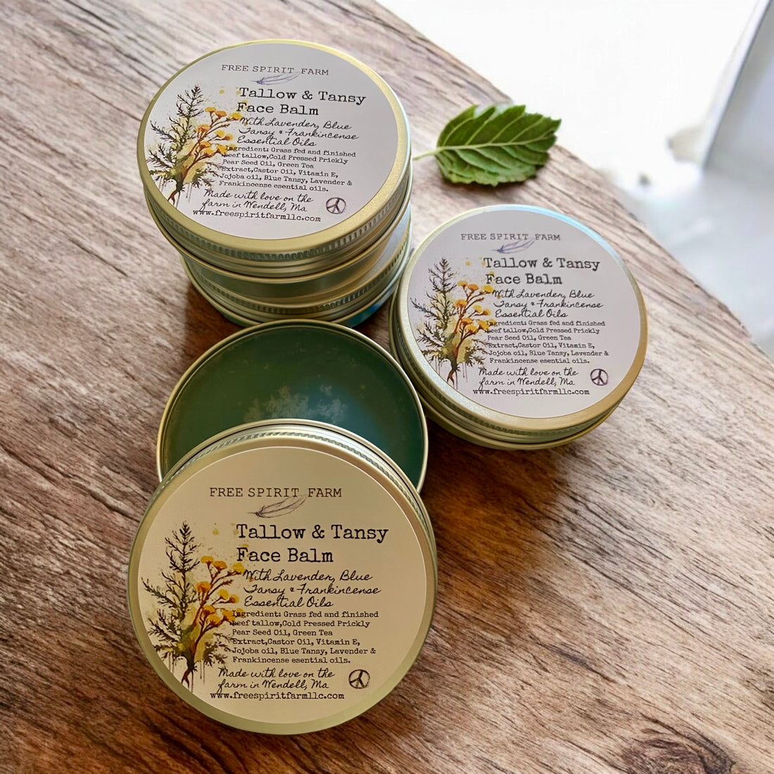Plumping Face Balm - Blue Tansy &amp; Tallow