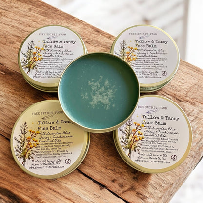 Plumping Face Balm - Blue Tansy &amp; Tallow