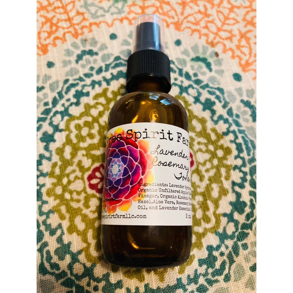 Facial Lavender &amp; Rosemary Toner with Lavender Hyrdosol