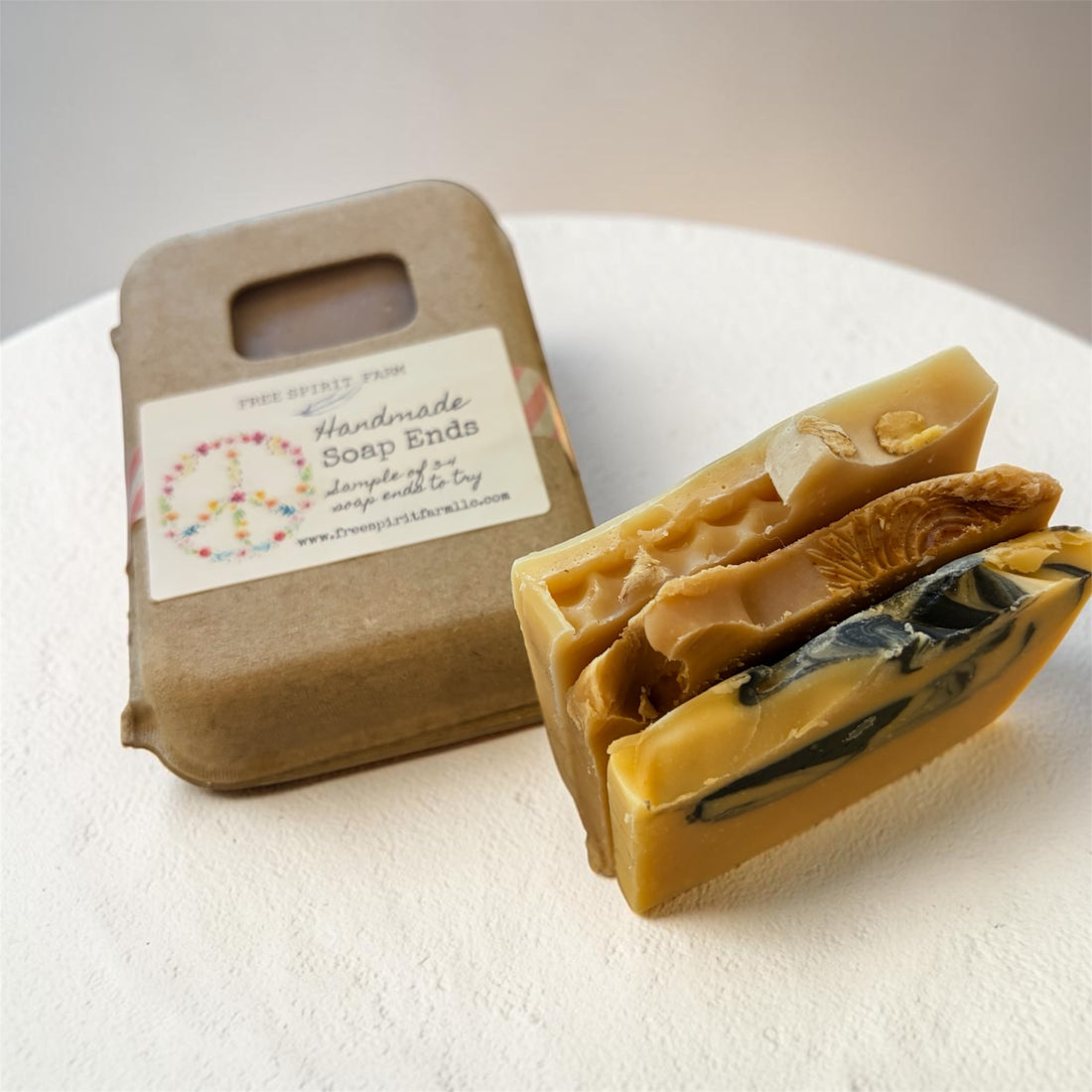 free spirit farm soap ends bundle